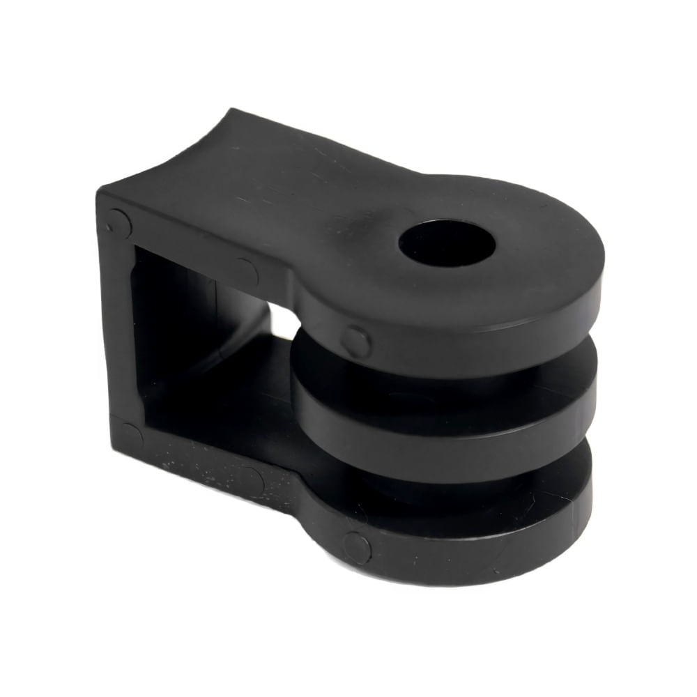 Suporte Isolador para Cabo Drop 2 Vias